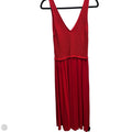 Dress Casual Midi By Zara In Red, Size: S