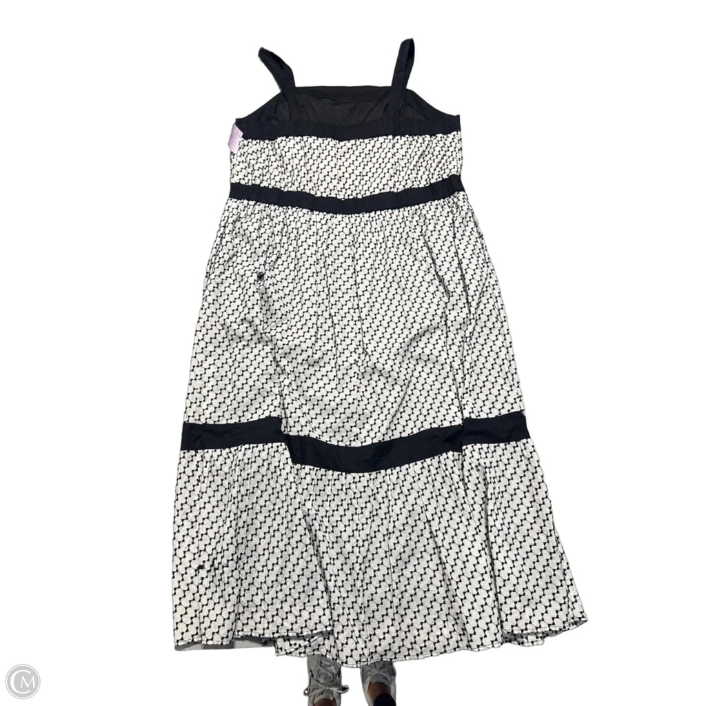 Dress Casual Maxi By Lane Bryant In Black & White, Size: Xl