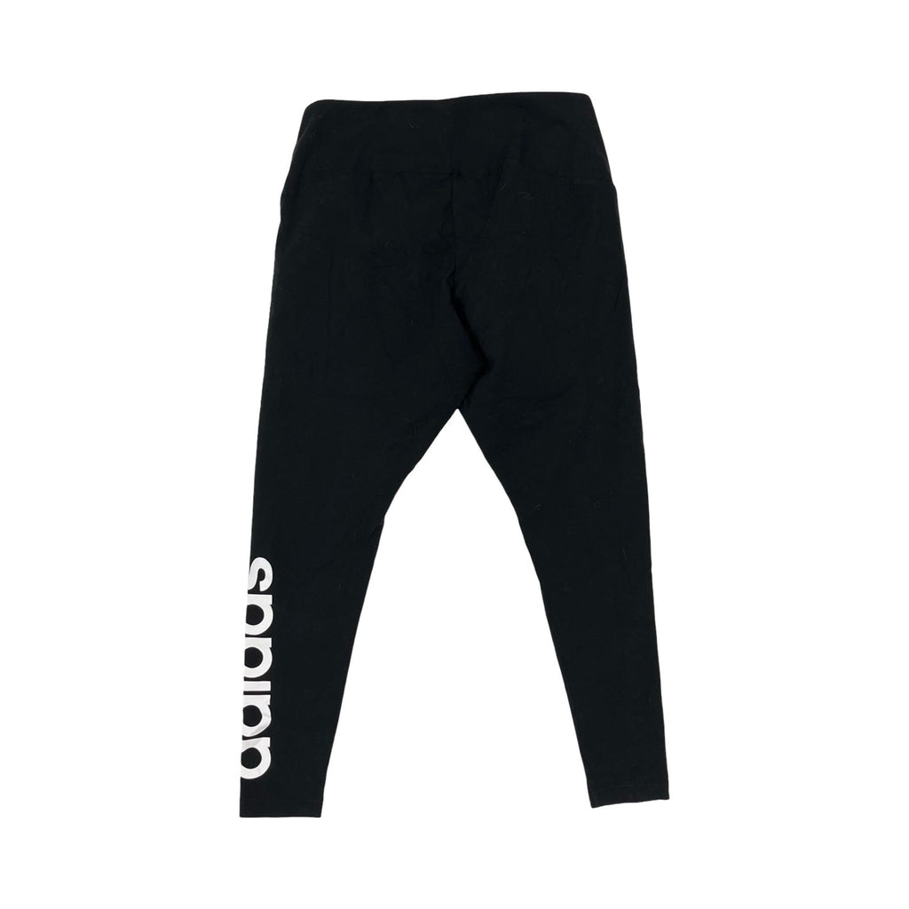 Athletic Leggings By Adidas In Black & White, Size:2X