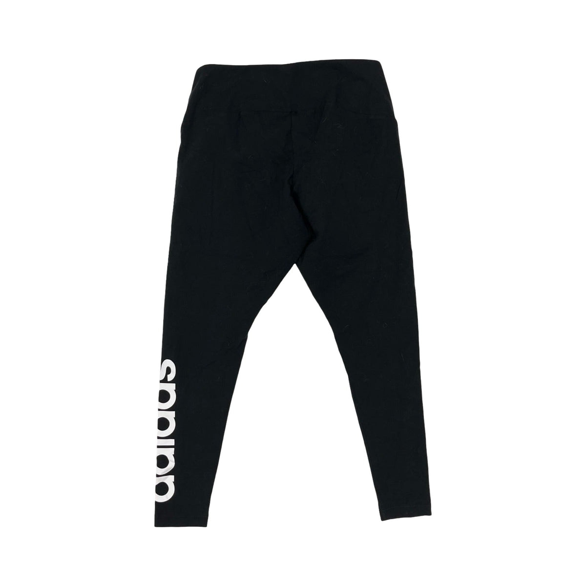 Athletic Leggings By Adidas In Black & White, Size:2X