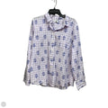 Blouse Long Sleeve By J. Crew In Floral Print, Size: Xxl
