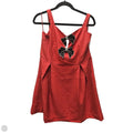 Dress Casual Short By Sugar Lips In Red, Size: Xl