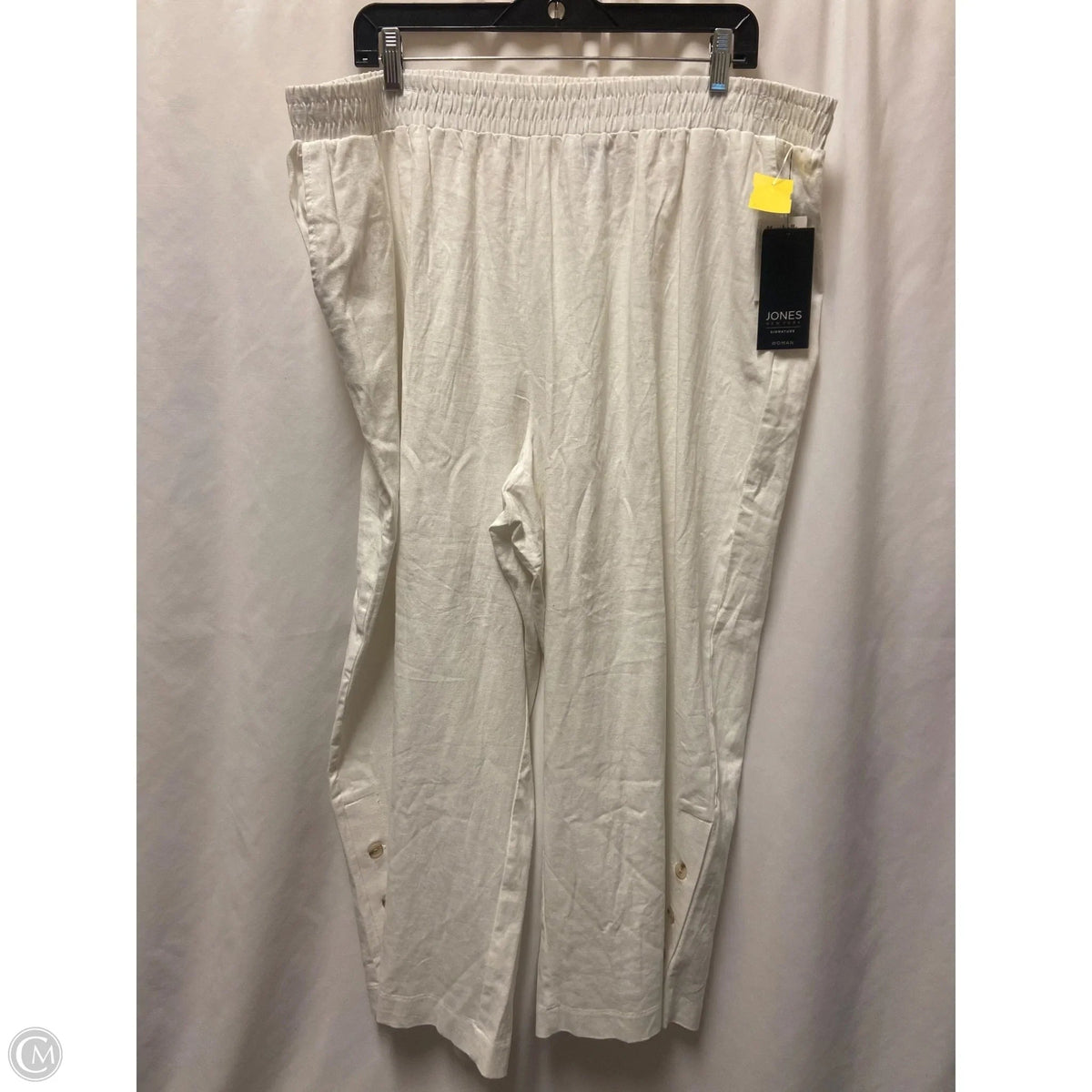 Pants Cropped By Jones New York In White, Size: 2x
