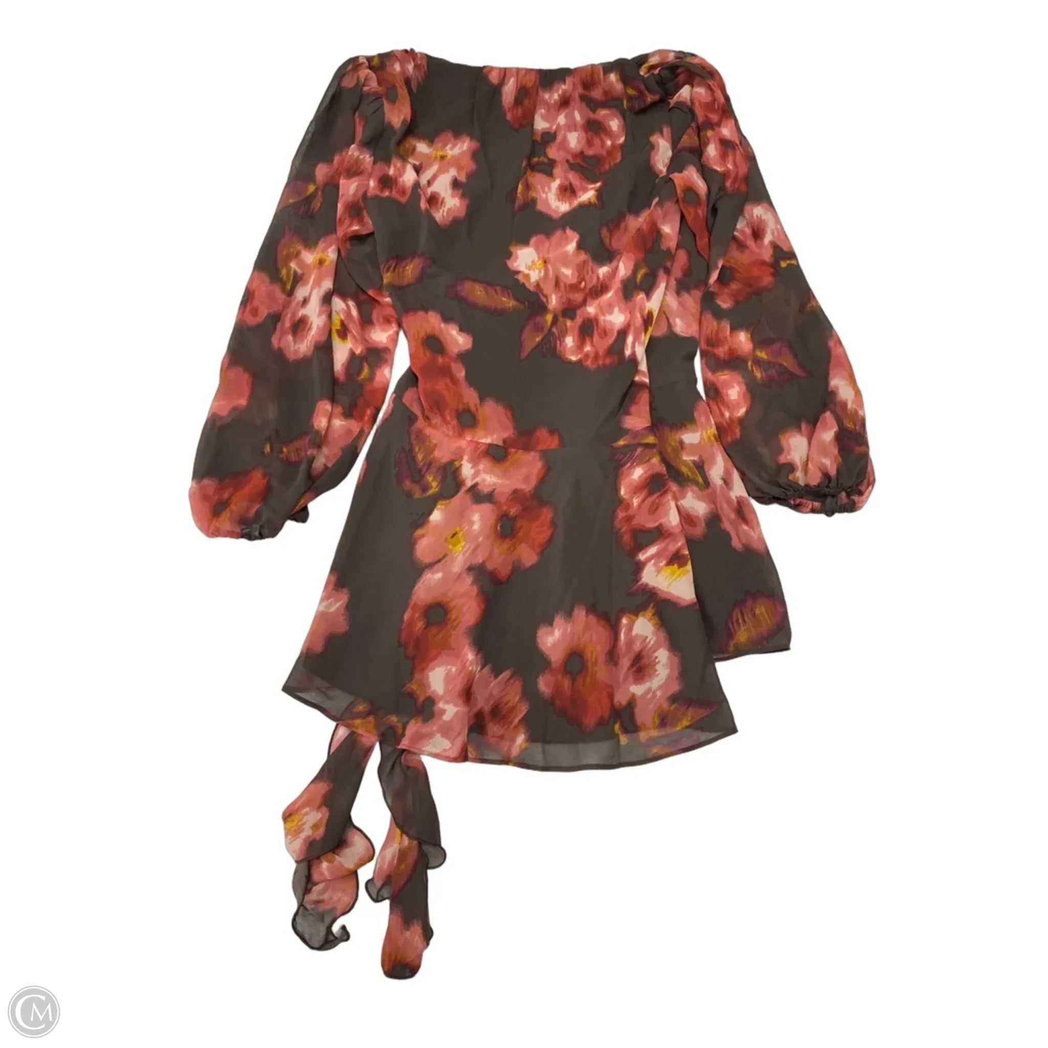 Dress Casual Short By Abercrombie And Fitch In Floral Print, Size: M