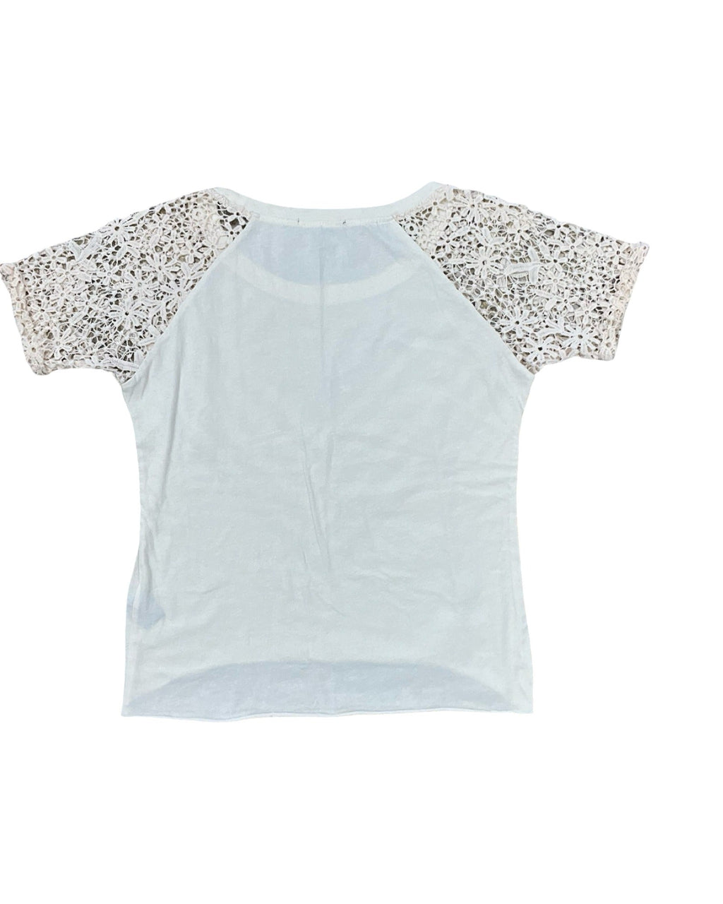Top Ss By Clothes Mentor In Cream, Size:M