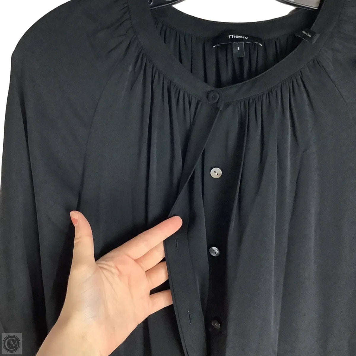 Dress Casual Midi By Theory In Black, Size: S