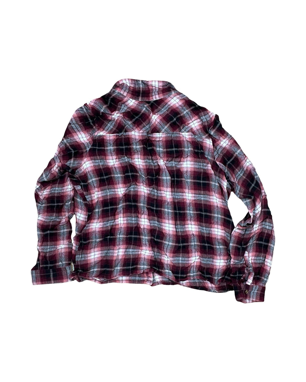 Blouse Ls By Maurices In Maroon, Size:Xl