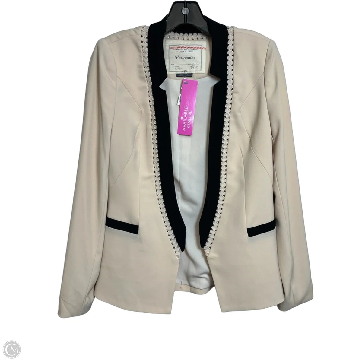 Blazer By Anthropologie In Cream, Size: Xs