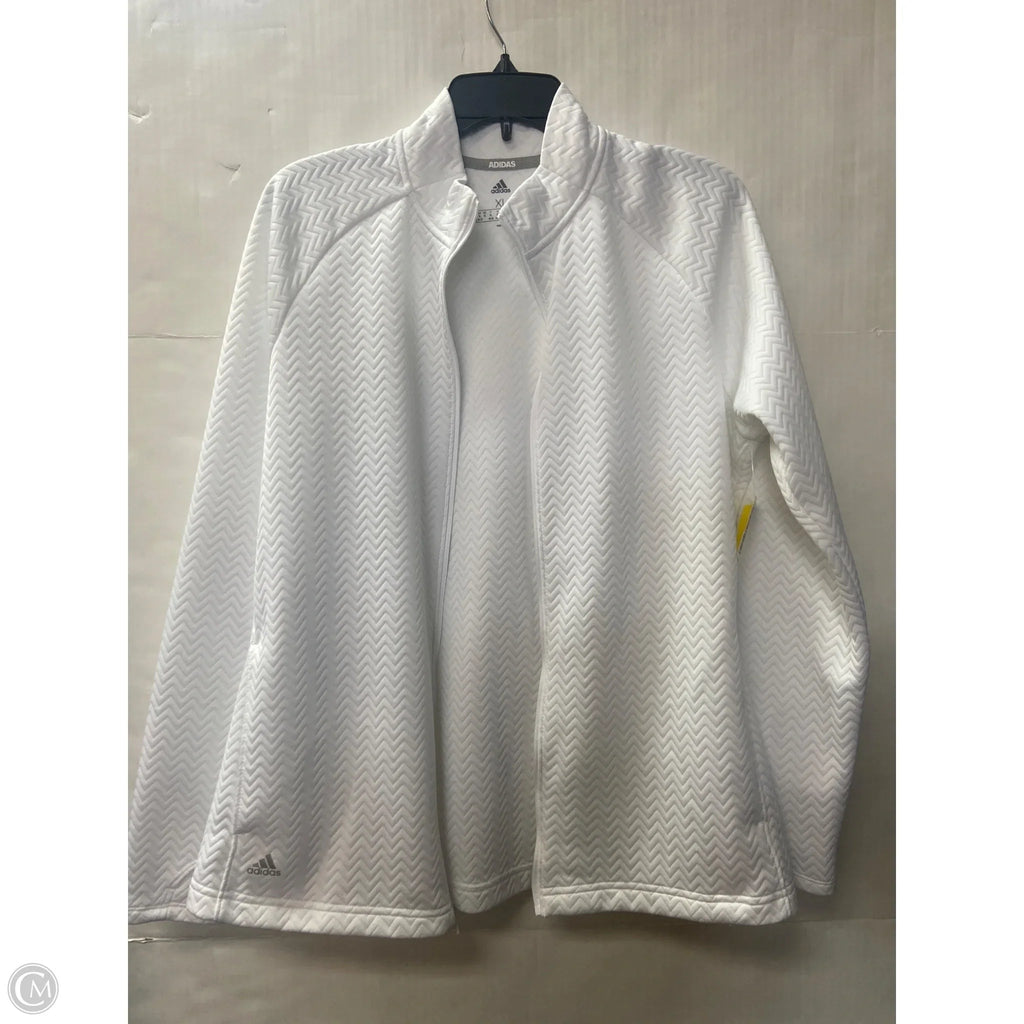 Jacket Other By Adidas In White, Size: Xl