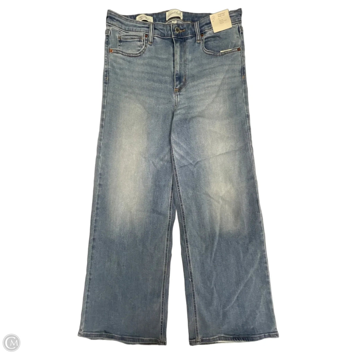 Jeans Wide Leg By Universal Thread In Blue Denim, Size: 14