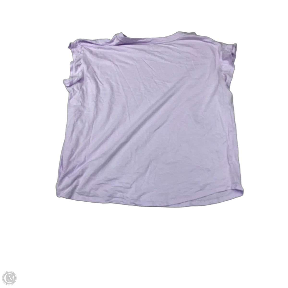 Top Short Sleeve By Crown And Ivy In Purple, Size: 3x
