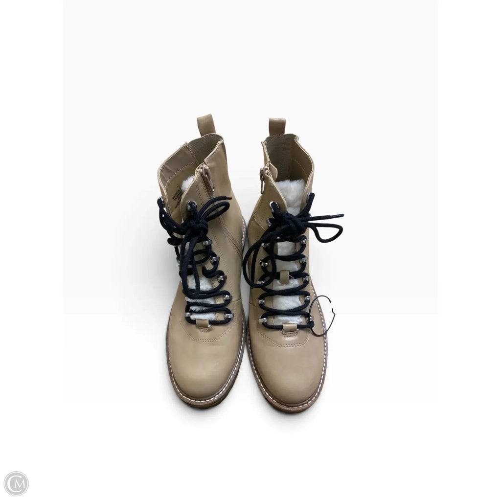Boots Ankle Flats By A New Day In Tan, Size: 7.5