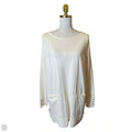 Top Long Sleeve By Chicos In Cream, Size: Xl