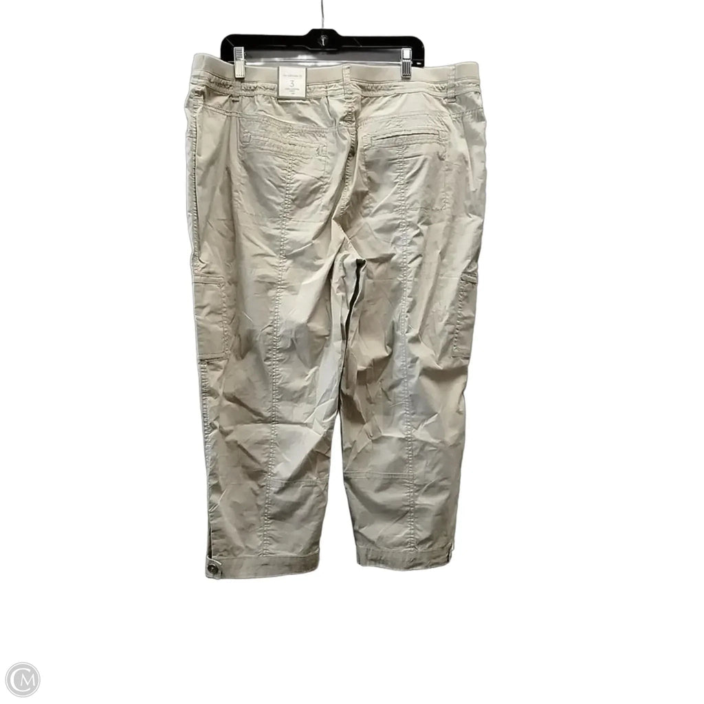 Pants Cargo & Utility By Chicos In Beige, Size: 16