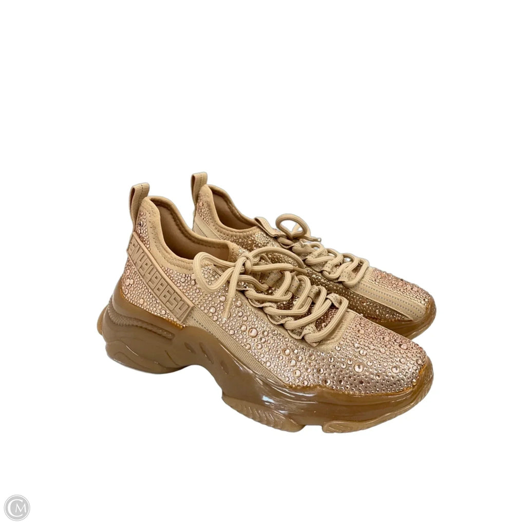 Shoes Sneakers By Steve Madden In Gold, Size: 7