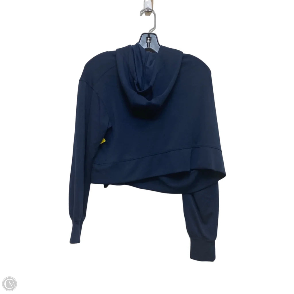 Athletic Top Long Sleeve Hoodie By 90 Degrees By Reflex In Blue, Size: M
