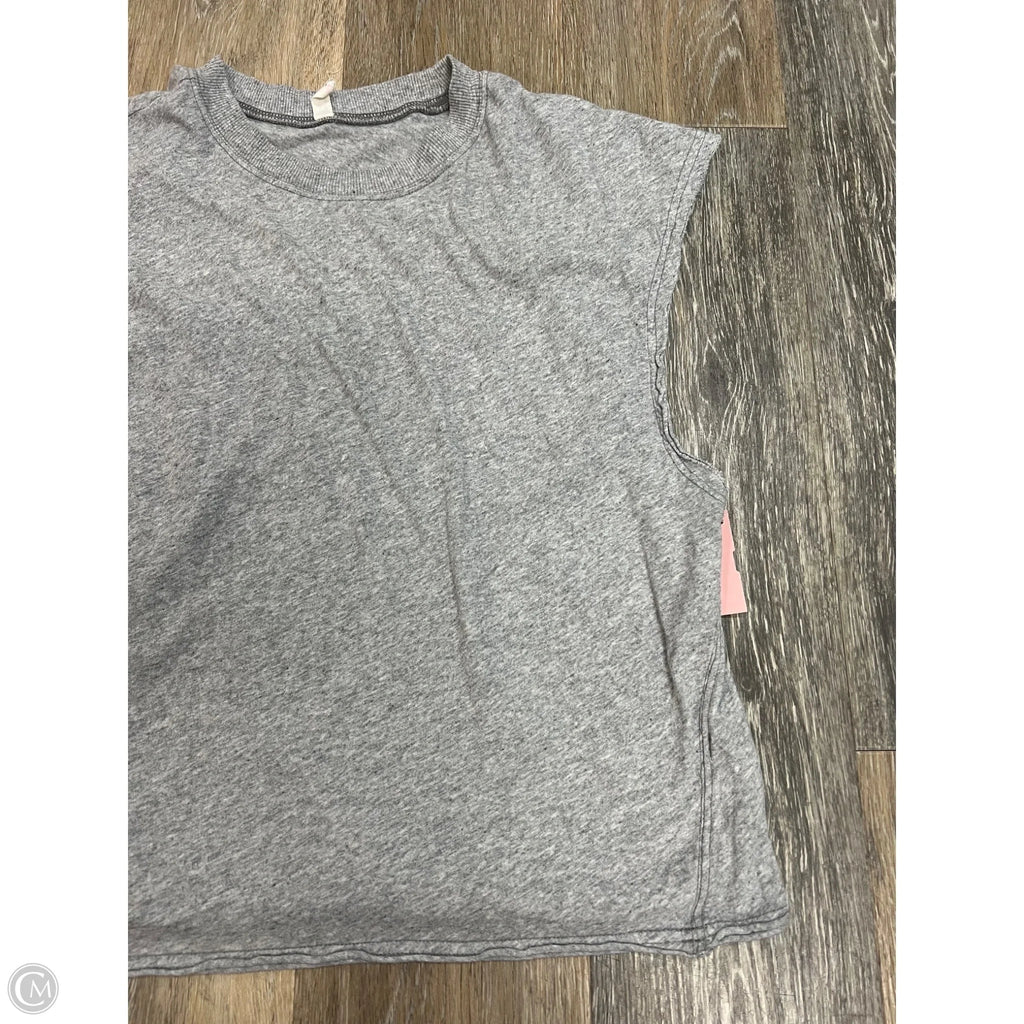 Top Short Sleeve By Free People In Grey, Size: Xs