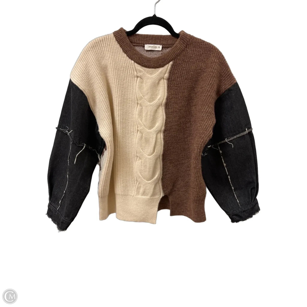 Sweater By Clothes Mentor In Brown, Size: S