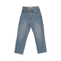 Jeans Straight By Abercrombie And Fitch In Blue Denim, Size:4