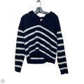 Sweater By A New Day In Blue & White, Size: Xs