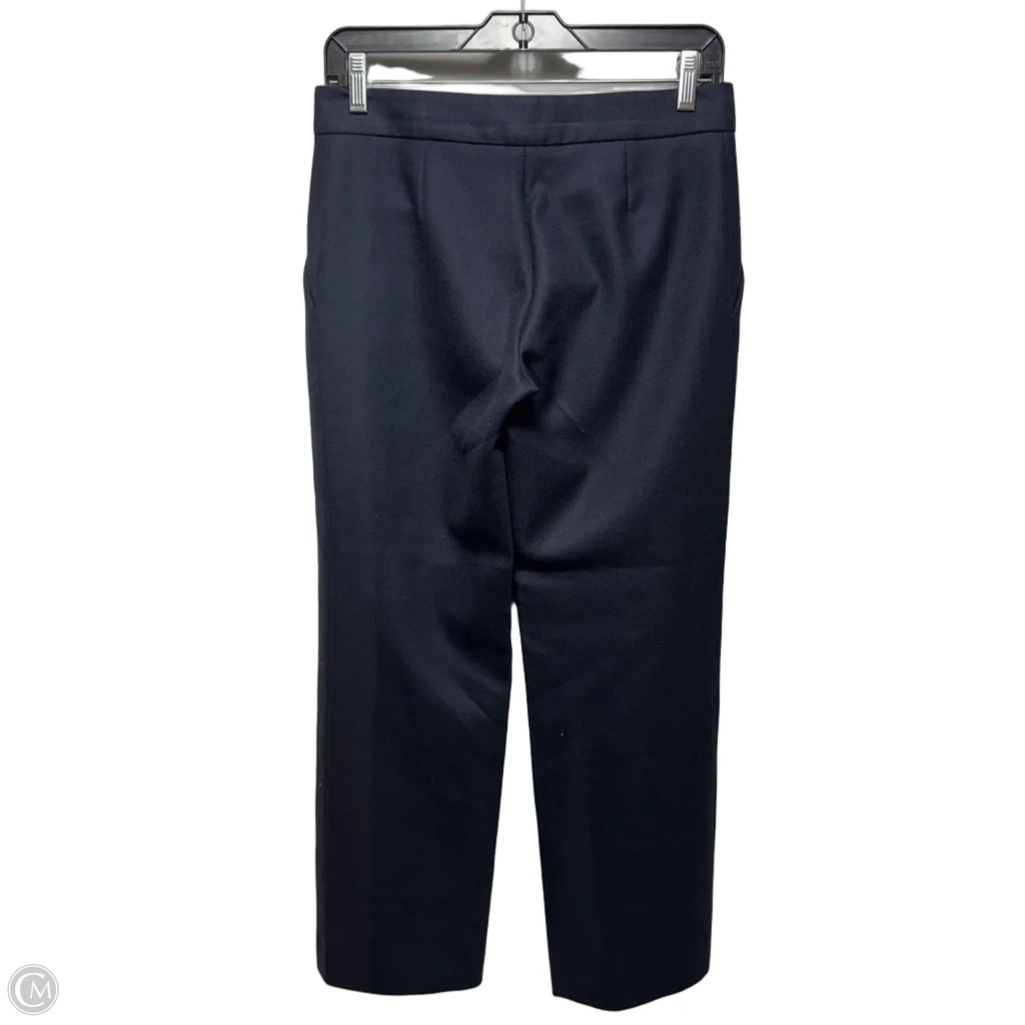 Wool Pants Luxury Designer By Stella Mccartney In Navy, Size: 4
