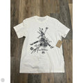 Top Short Sleeve Luxury Designer By Jordan In White, Size: L (men’s)