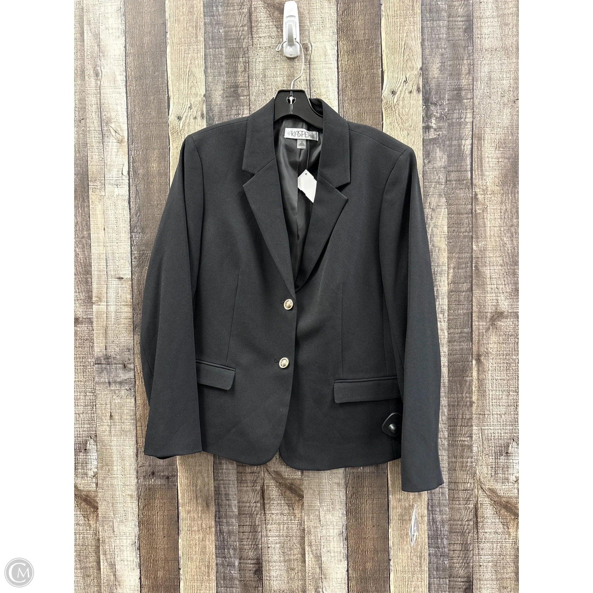 Blazer By Kasper In Black, Size: L