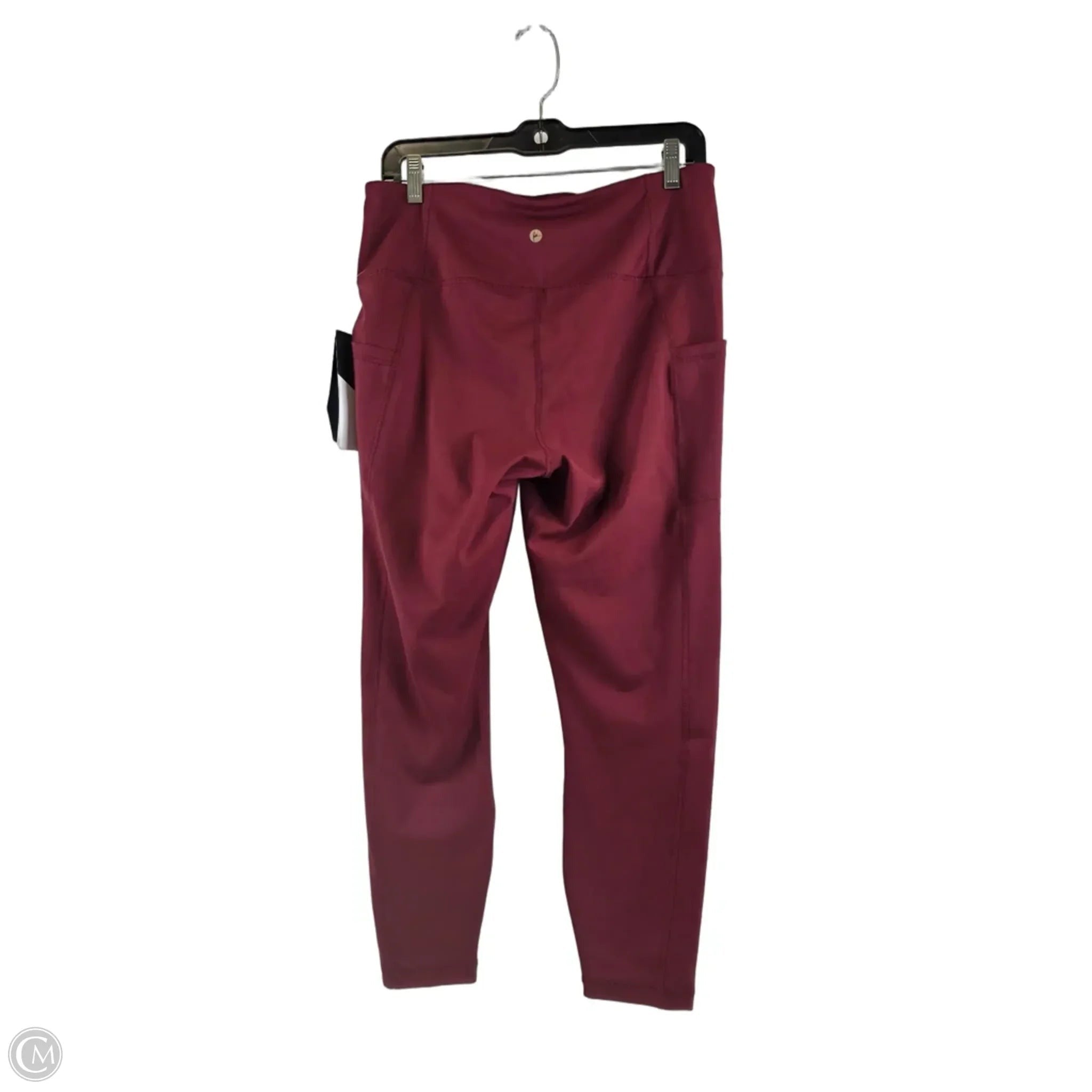 Athletic Leggings By 90 Degrees By Reflex In Red, Size: Xl