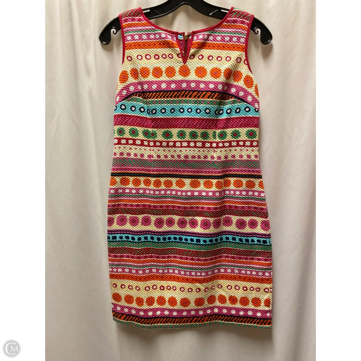 Dress Casual Midi By Talbots In Pink, Size: Sp
