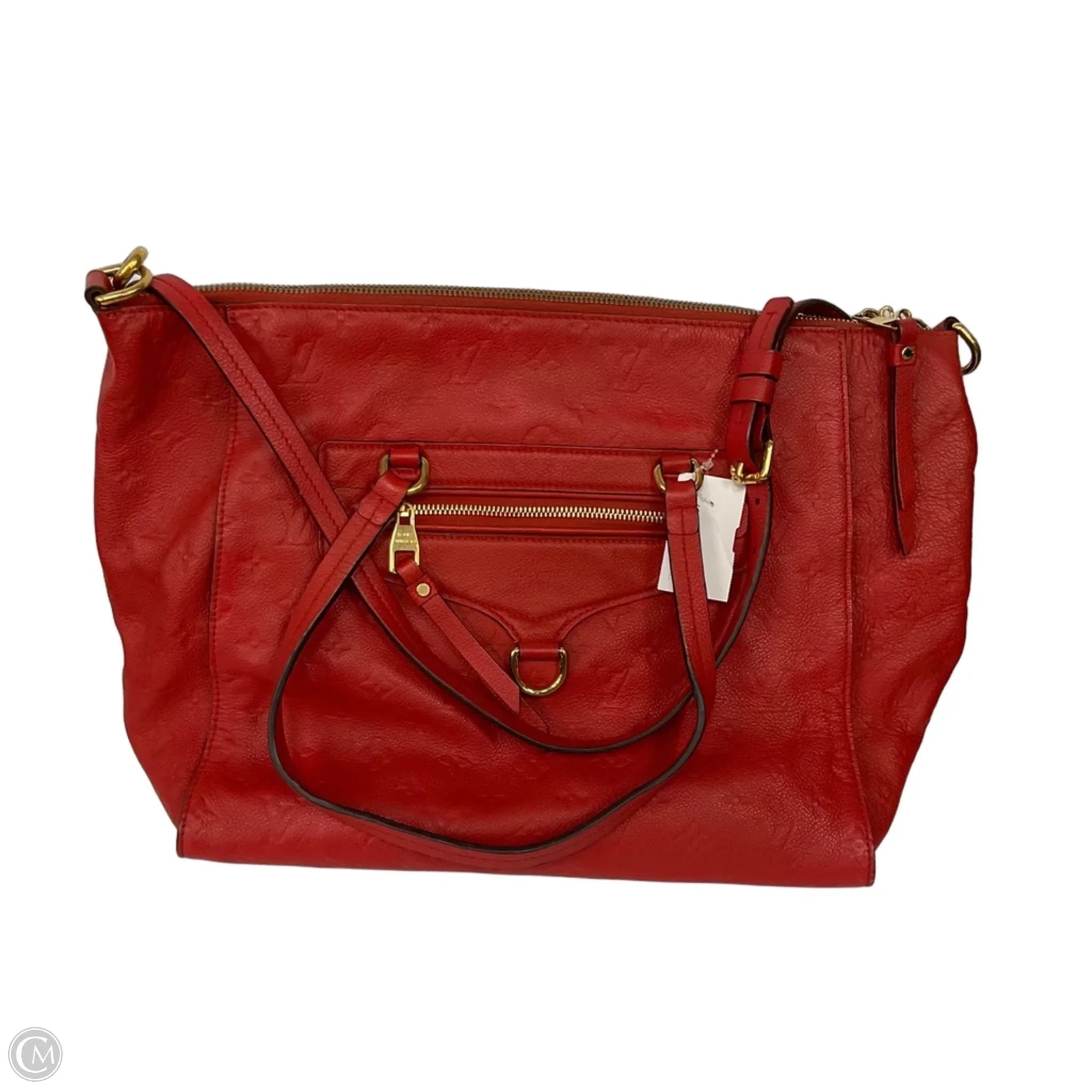 Lumineuse Cherry Monogram Handbag By Louis Vuitton, Size: Large