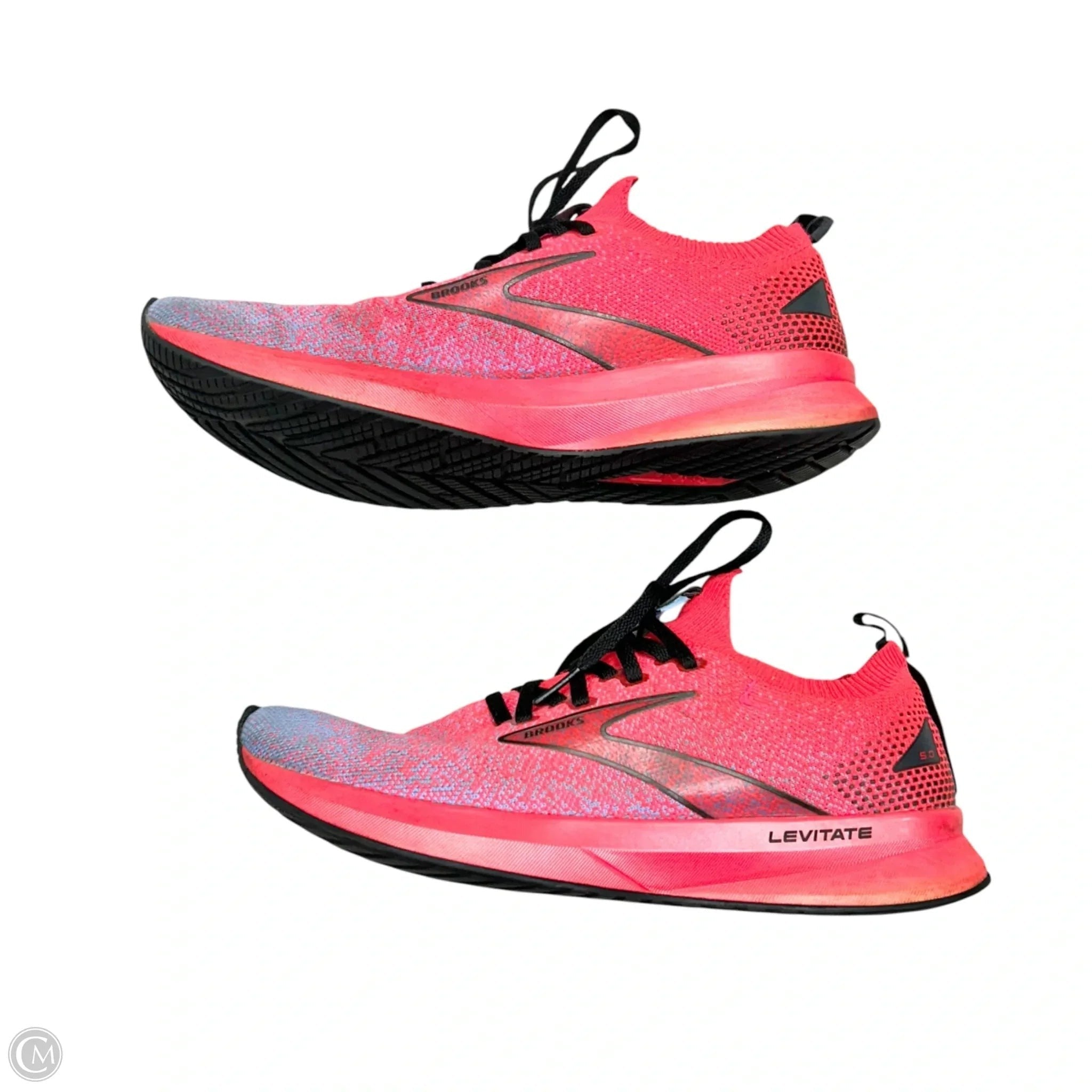 Shoes Athletic By Brooks In Blue & Red, Size: 10.5