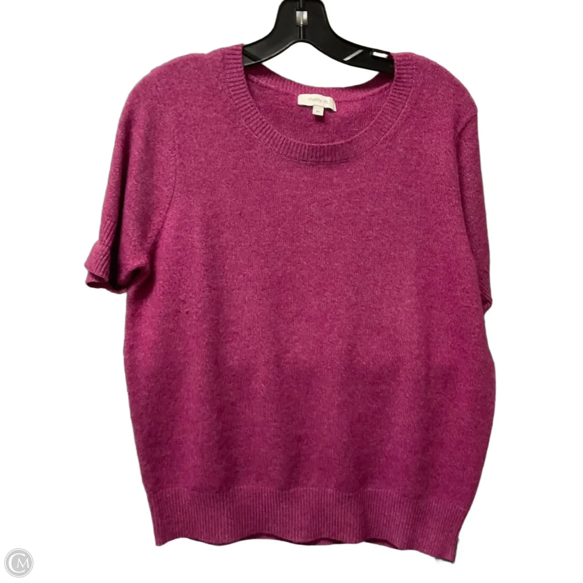 Top Short Sleeve By Matty M In Purple, Size: M