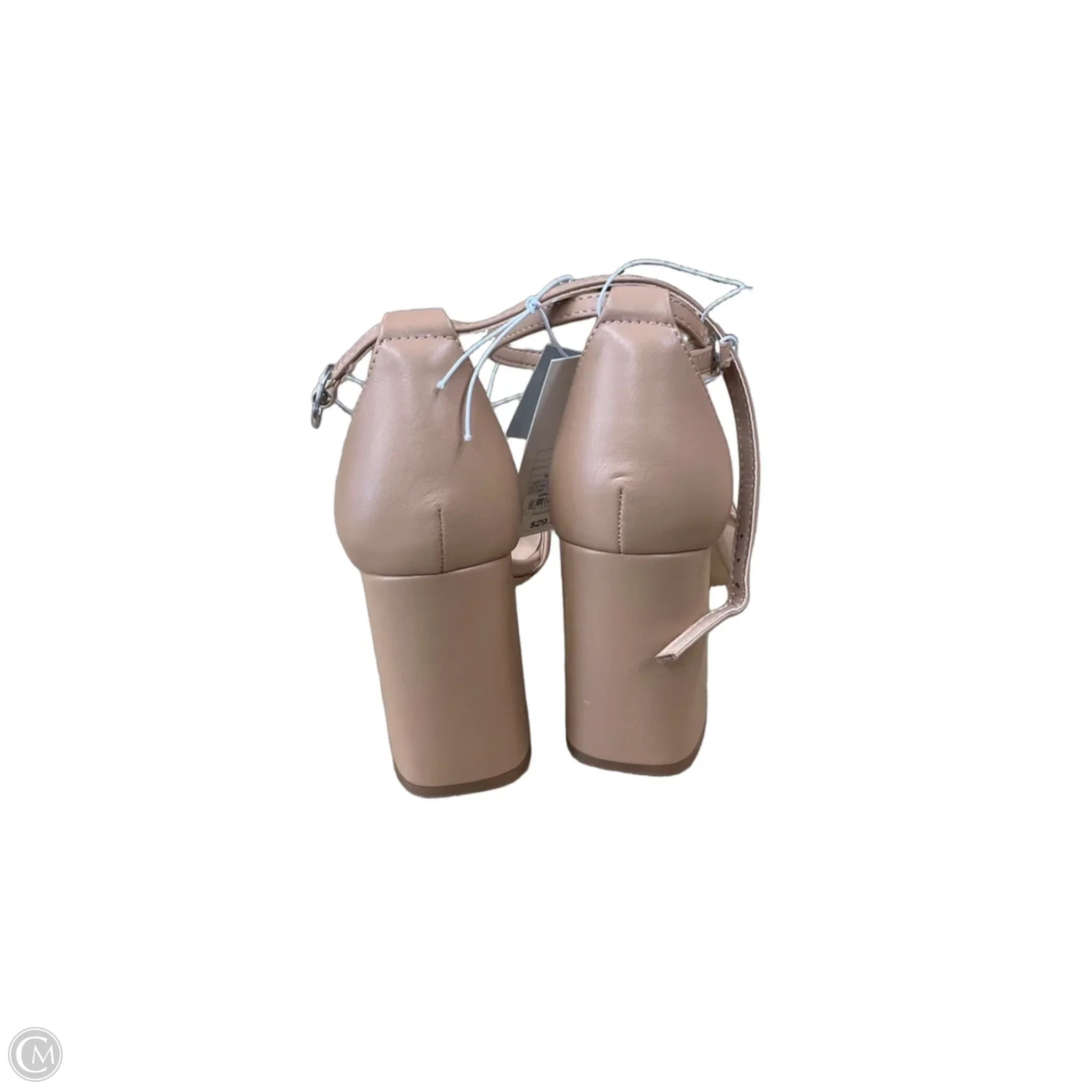 Shoes Heels Platform By A New Day In Tan, Size: 9