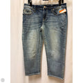 Capris By Vigoss In Blue Denim, Size: 10