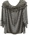Top Long Sleeve By Talbots In Floral Print, Size: Xl
