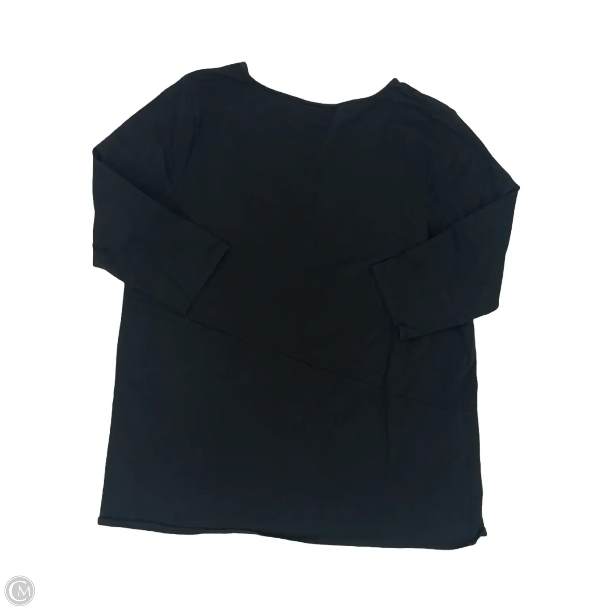 Top Long Sleeve By Pure Jill In Black, Size: L