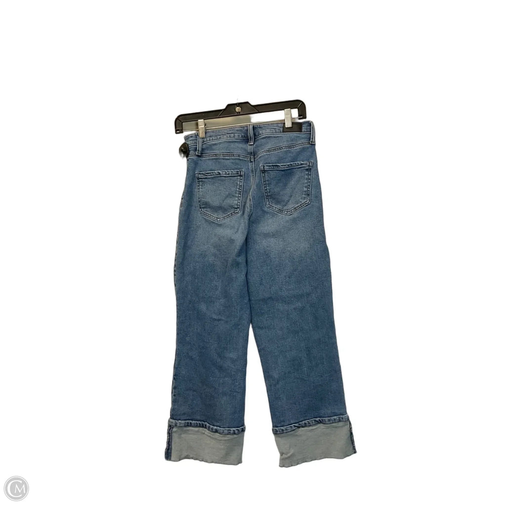Jeans Straight By Scoop In Blue Denim, Size: 2