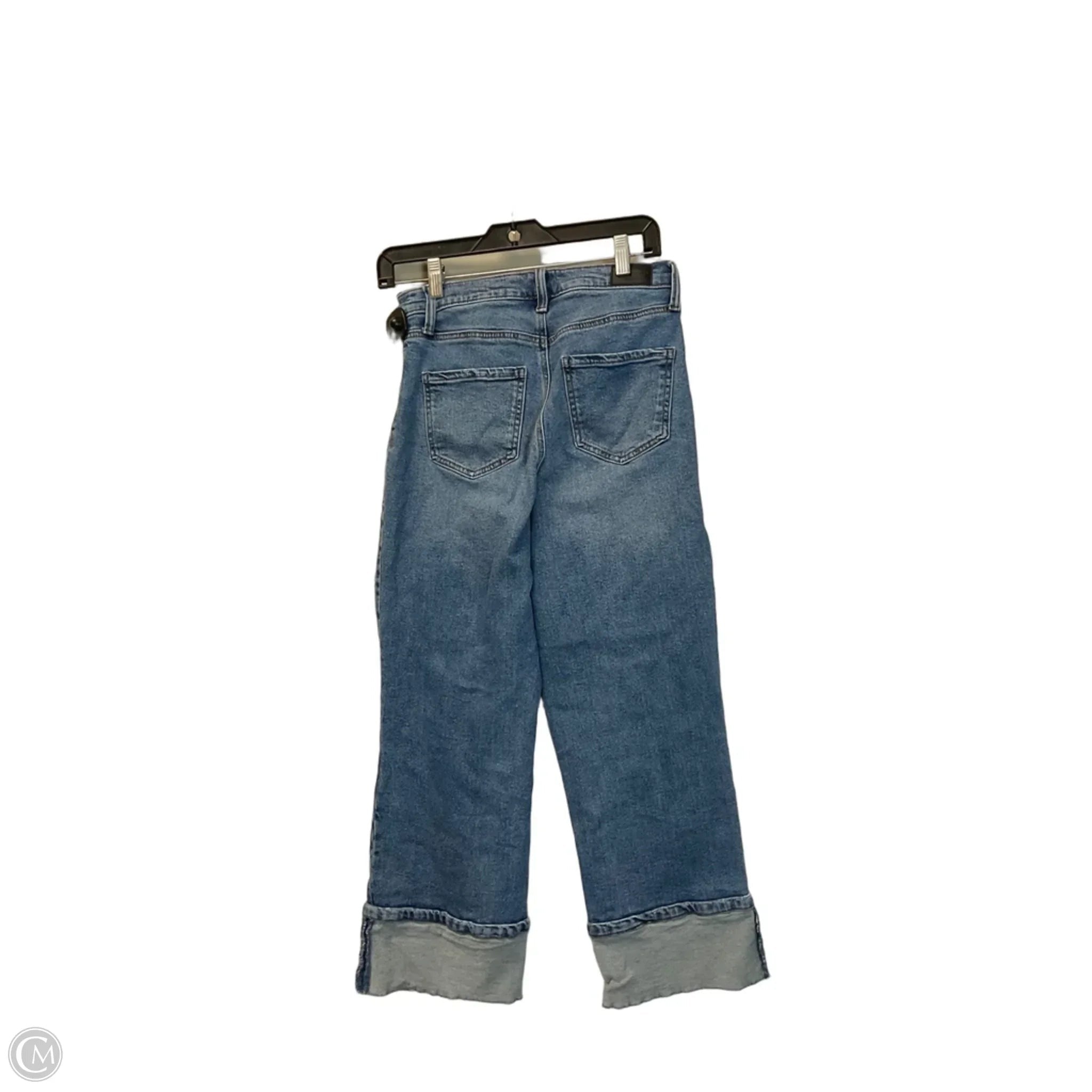 Jeans Straight By Scoop In Blue Denim, Size: 2