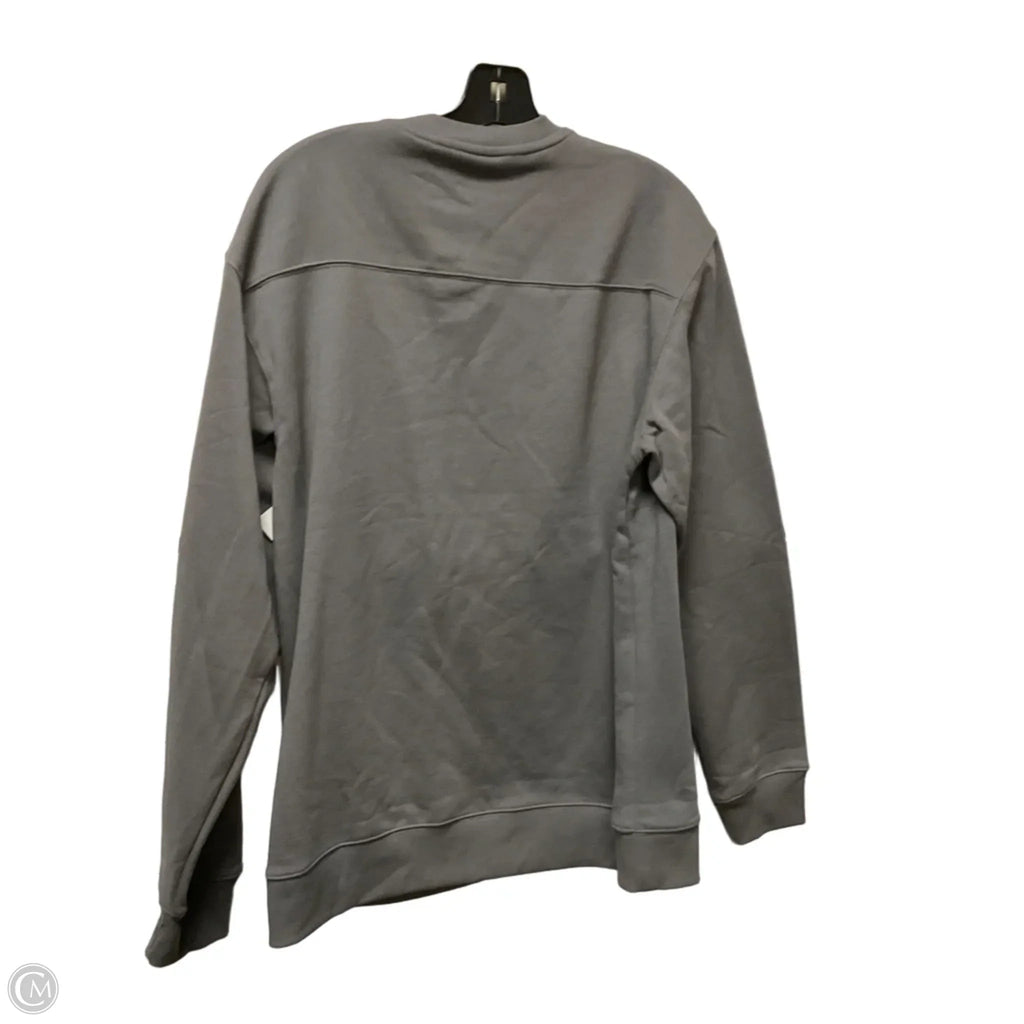 Sweatshirt Crewneck By Columbia In Grey, Size: L