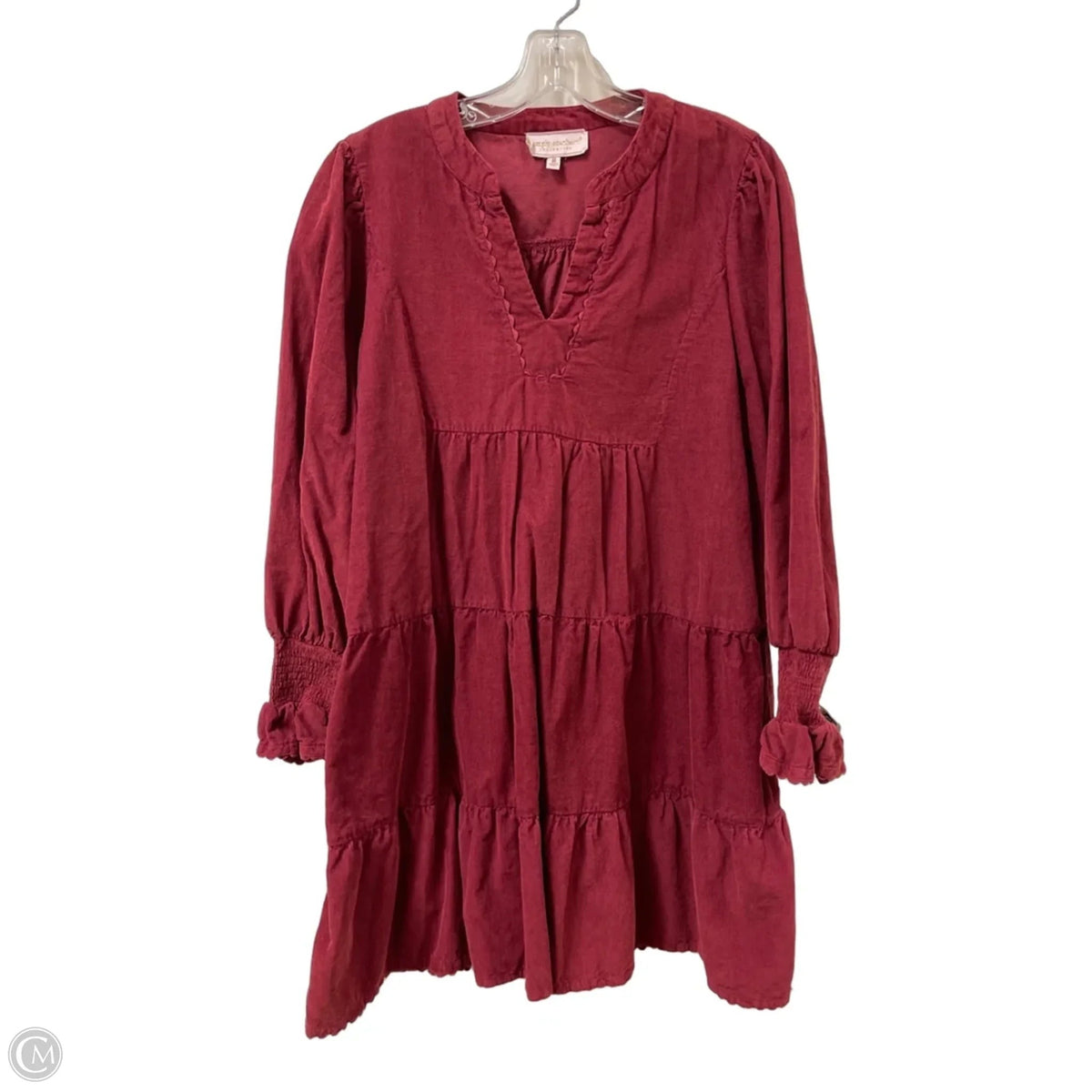 Dress Casual Short By Simply Southern In Red, Size: M