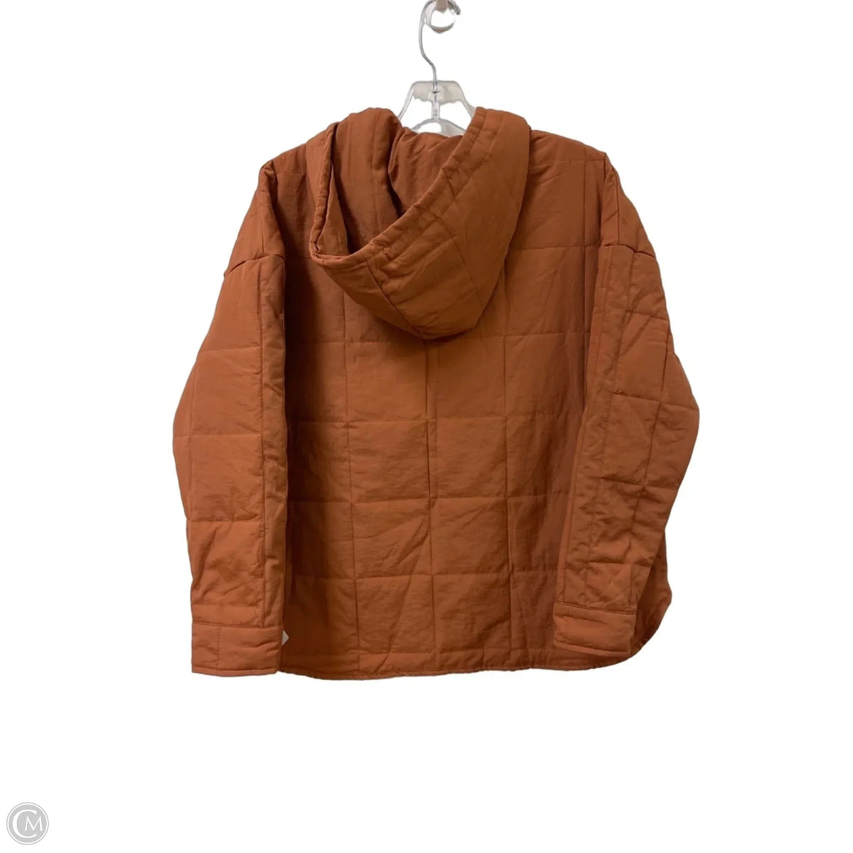 Athletic Sweatshirt Hoodie By Clothes Mentor In Orange, Size: M