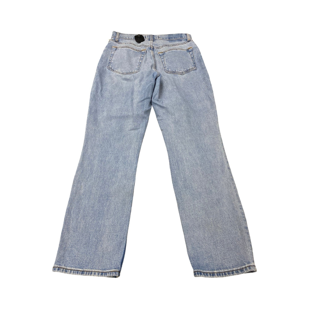 Jeans Straight By Abercrombie And Fitch In Blue Denim, Size:6P