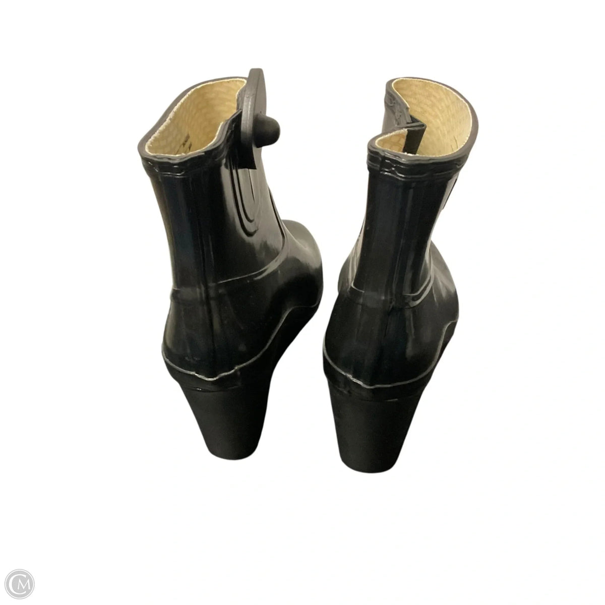 Boots Rain By Hunter In Black, Size: 9