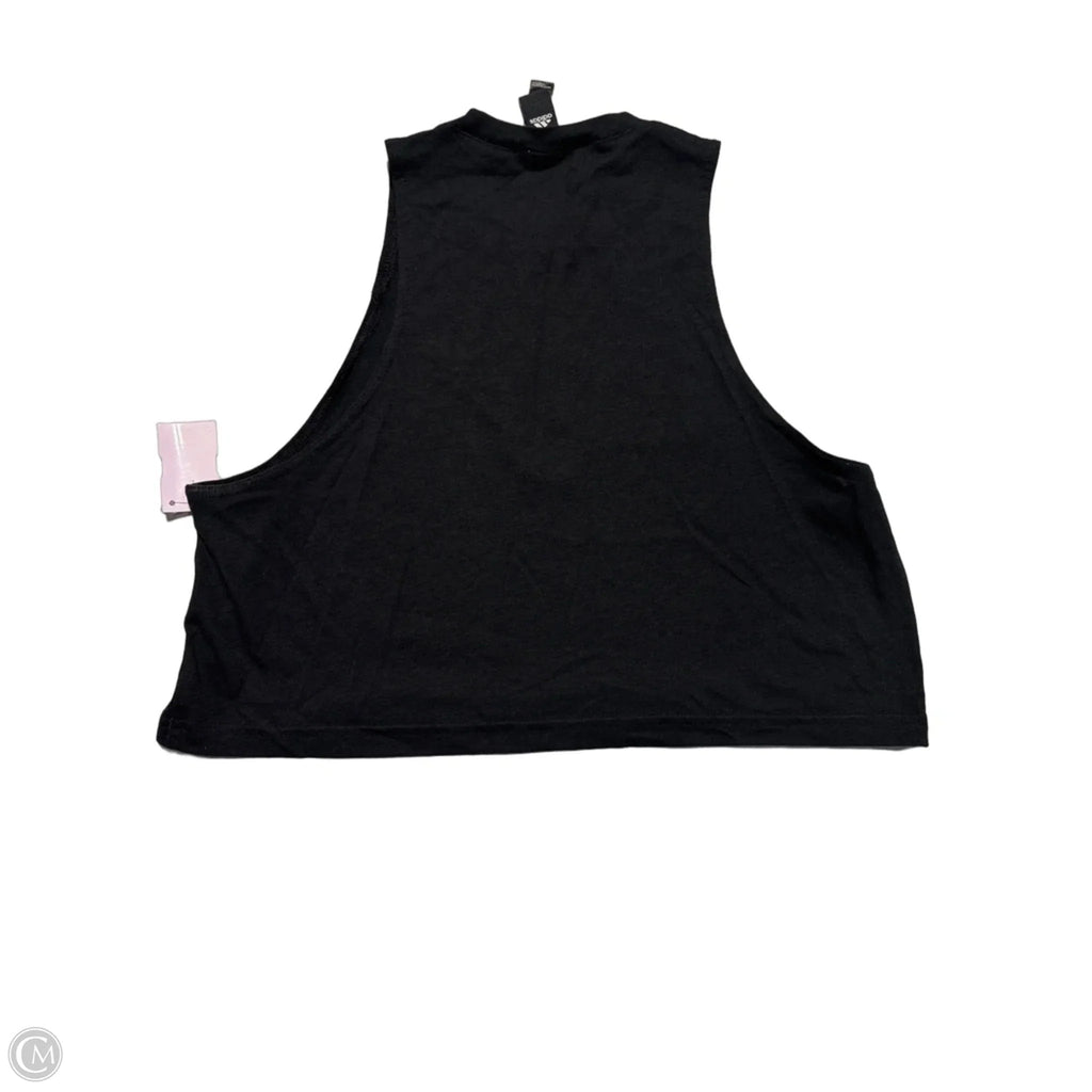 Athletic Tank Top By Adidas In Black, Size: S