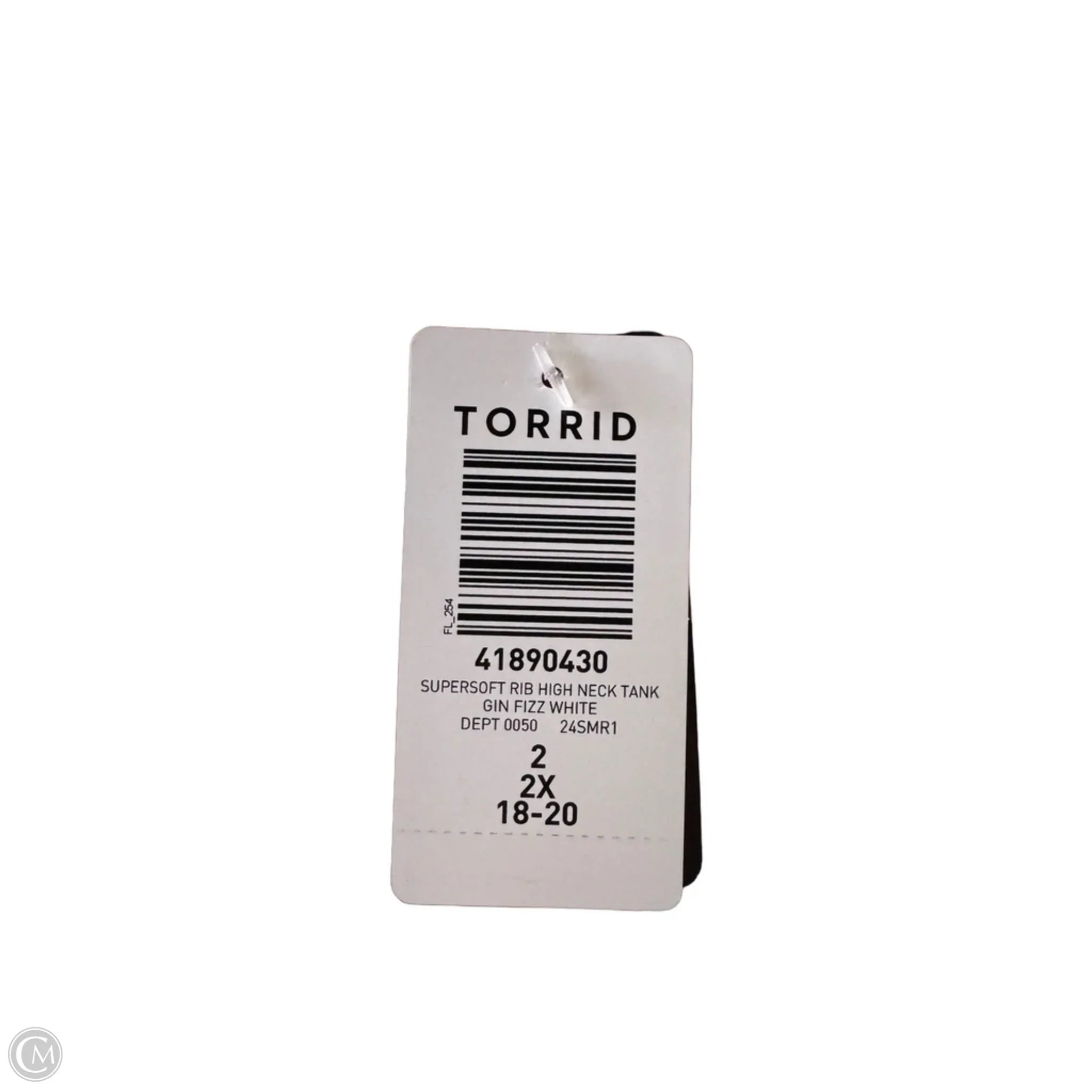 Tank Top By Torrid In Pink & White, Size: 2x