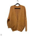 Sweater Cardigan By Clothes Mentor In Yellow, Size: L