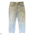 Jeans Straight By Abercrombie And Fitch In Blue Denim, Size: 30
