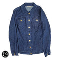 Jacket Denim By Cmc In Blue Denim, Size: S