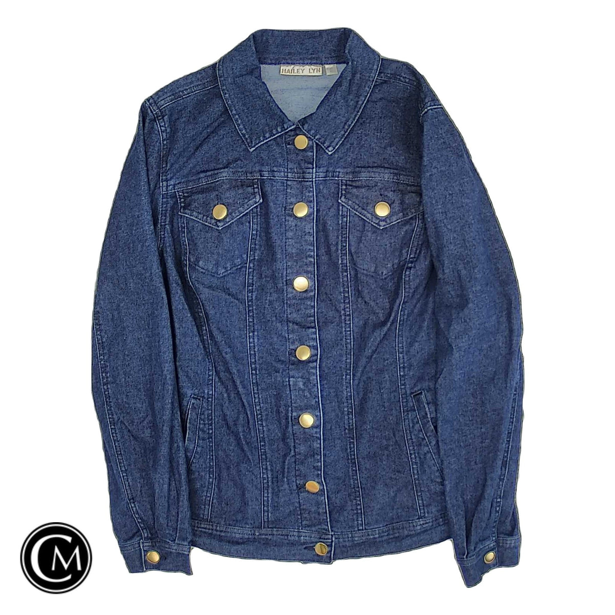 Jacket Denim By Cmc In Blue Denim, Size: S