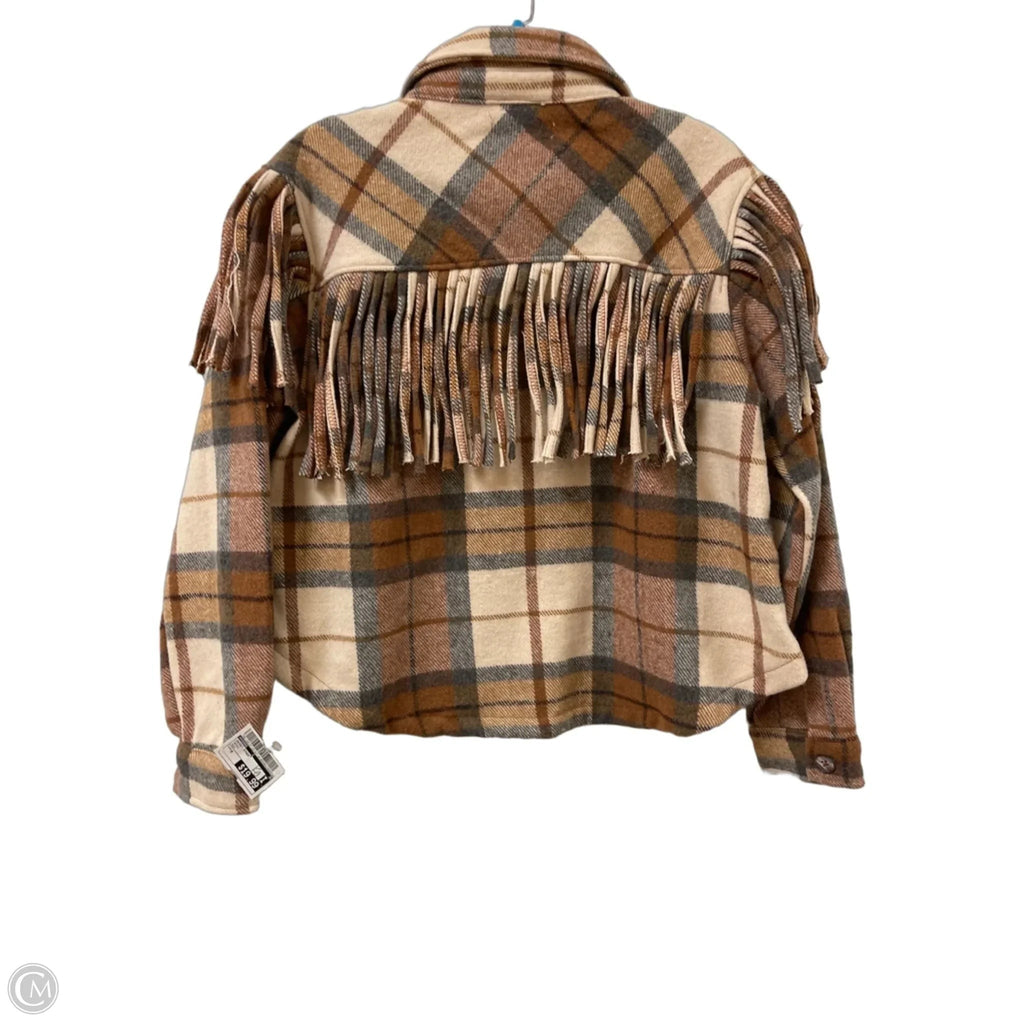 Jacket Other By Vigoss In Brown, Size: M